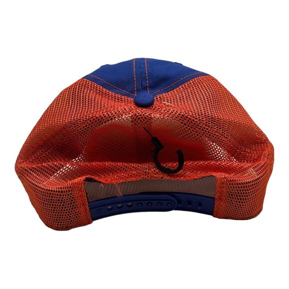 '47 Brand Boise State Broncos Hat Cap Blue Orange Trucker Clean Up SnapBack Mesh - Picture 4 of 6